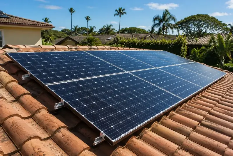 Installation de panneaux solaires à Thoissey
